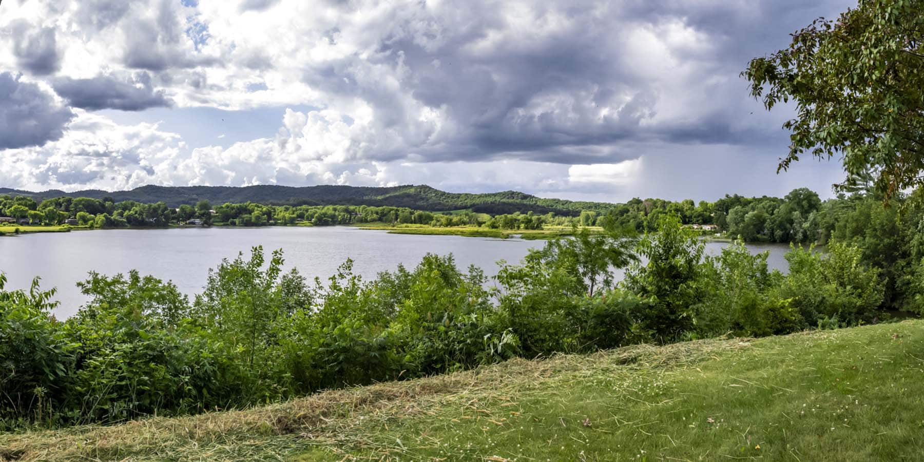 In Image Of Lake Marinuka From The Shore